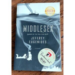 Middlesex By Jeffrey Eugenides Paperback Oprahs Book Club‎ Pulitzer Prize Winner